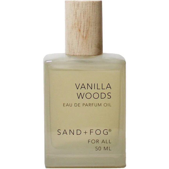 Sand + Fog Vanilla Woods parfüm şişesi