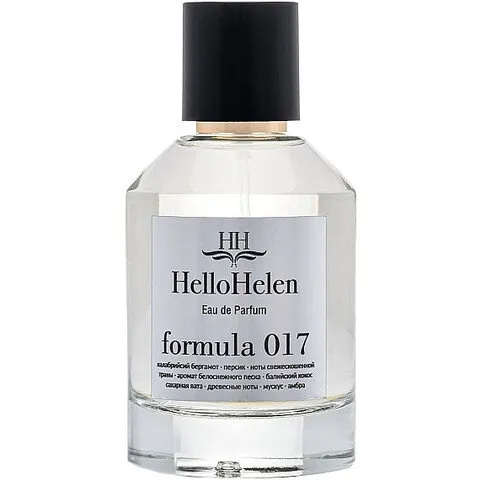 HelloHelen Formula 017 perfume bottle