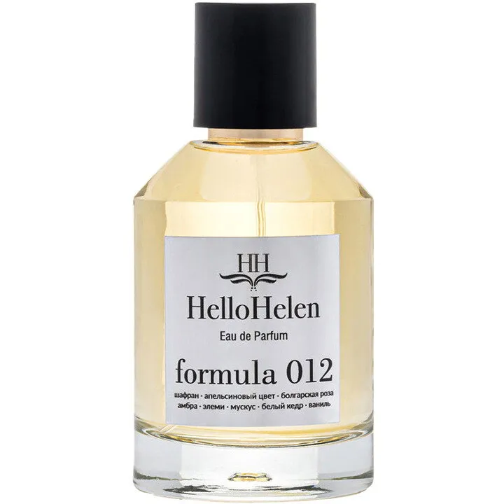 HelloHelen Formula 012 perfume bottle