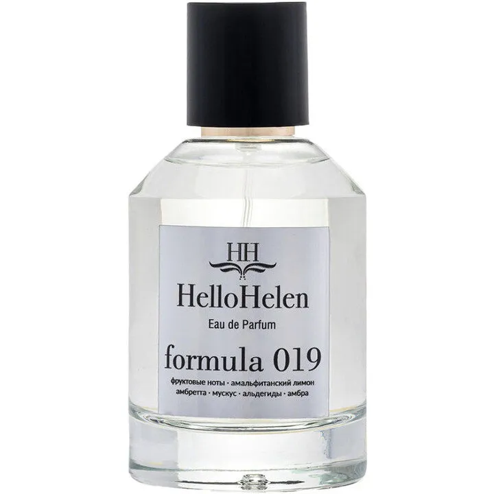 HelloHelen Formula 019 perfume bottle