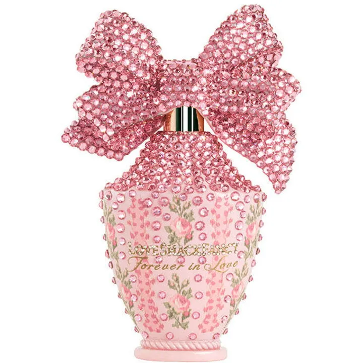 LoveShackFancy Forever in Love Swarovski Edition perfume bottle