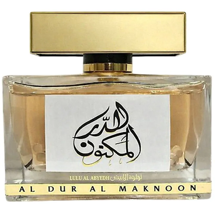 Lattafa Al Dur Al Maknoon Lulu Al Abyedh perfume bottle