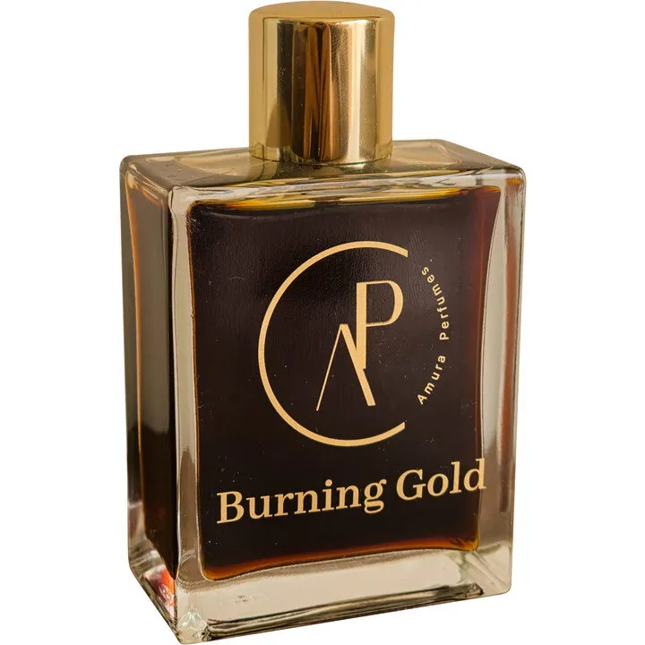 Amura Perfumes Burning Gold perfume bottle