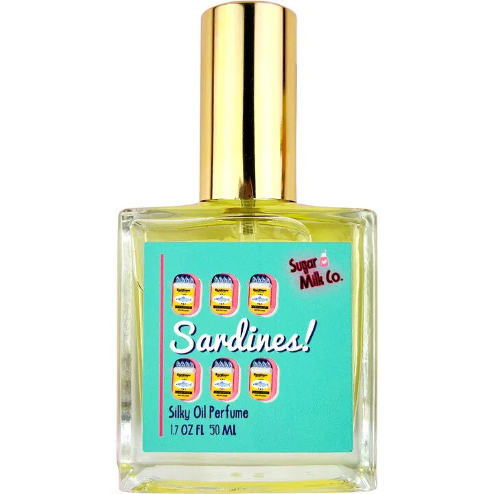 Sugar Milk! Sardines! parfüm şişesi