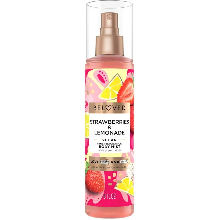 Love Beauty and Planet Beloved - Strawberries & Lemonade parfüm şişesi