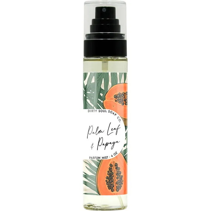 Dirty Soul Soap Co. Palm Leaf & Papaya (Parfum Mist) parfüm şişesi
