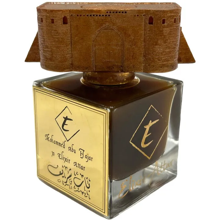 Elixir Attar Bab Sharif perfume bottle