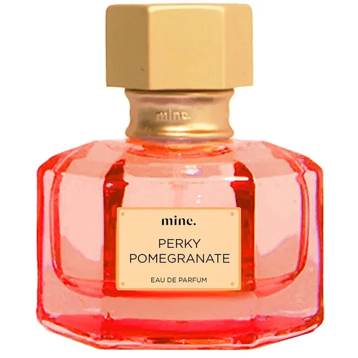 mine. Perky Pomegranate perfume bottle