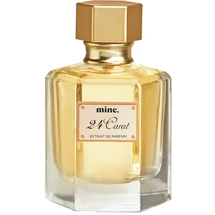 mine. 24 Carat parfüm şişesi