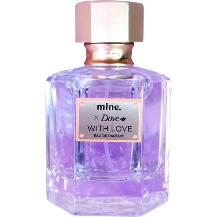 mine. X Dove - With Love perfume bottle
