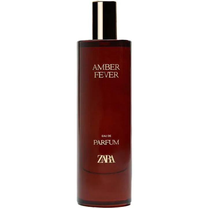 Zara Amber Fever parfüm şişesi