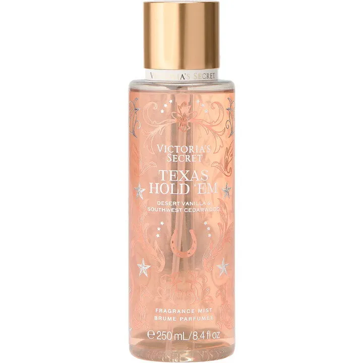 Victoria's Secret Texas Hold 'Em perfume bottle
