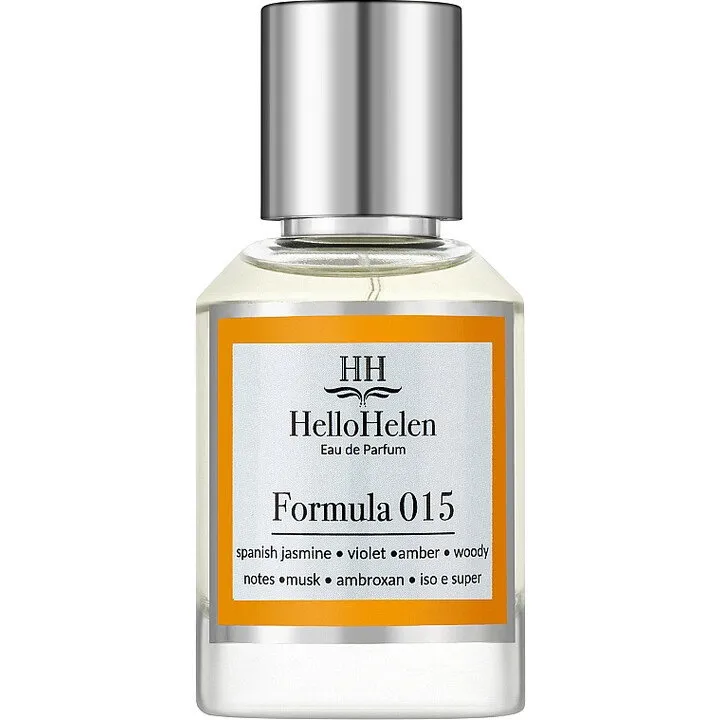 HelloHelen Formula 015 perfume bottle