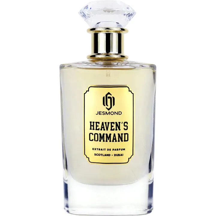 Jesmond Fragrance Heaven’s Command perfume bottle