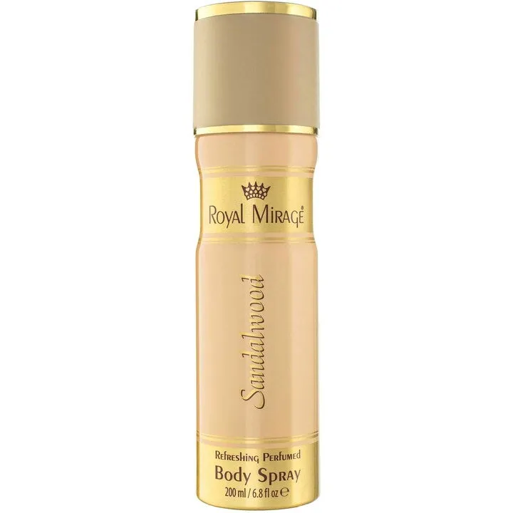 Royal Mirage Sandalwood (Body Spray) parfüm şişesi