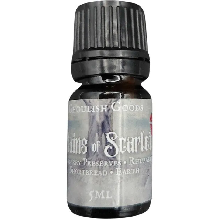 Ghoulish Goods Stains of Scarlet perfume bottle