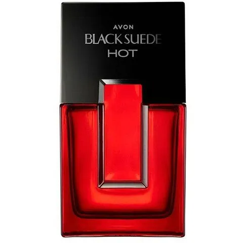 Avon Black Suede Hot perfume bottle
