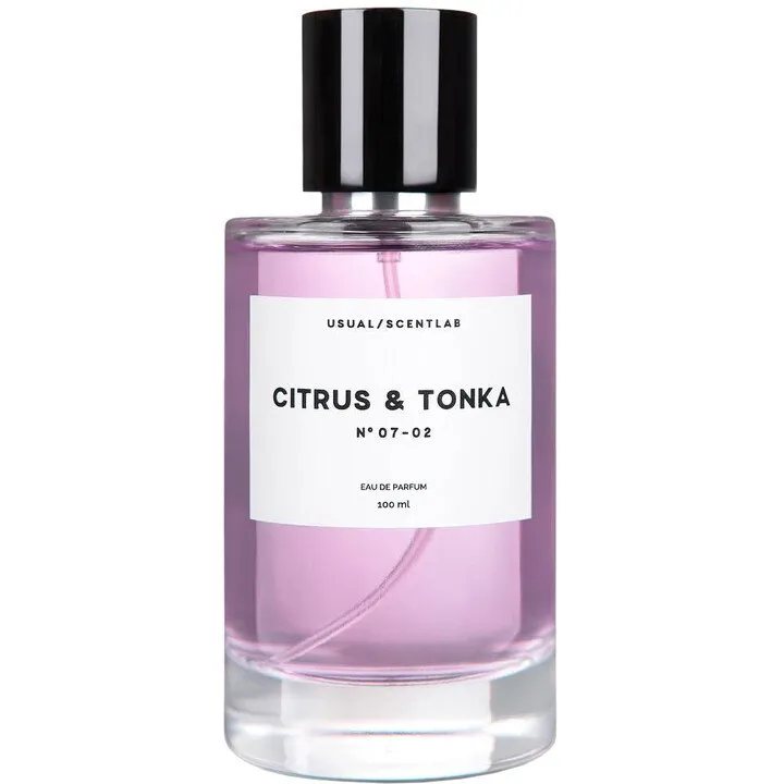 Usual Parfums № 07-02 Citrus & Tonka perfume bottle