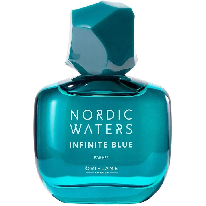 Oriflame Nordic Waters Infinite Blue for Her perfume bottle