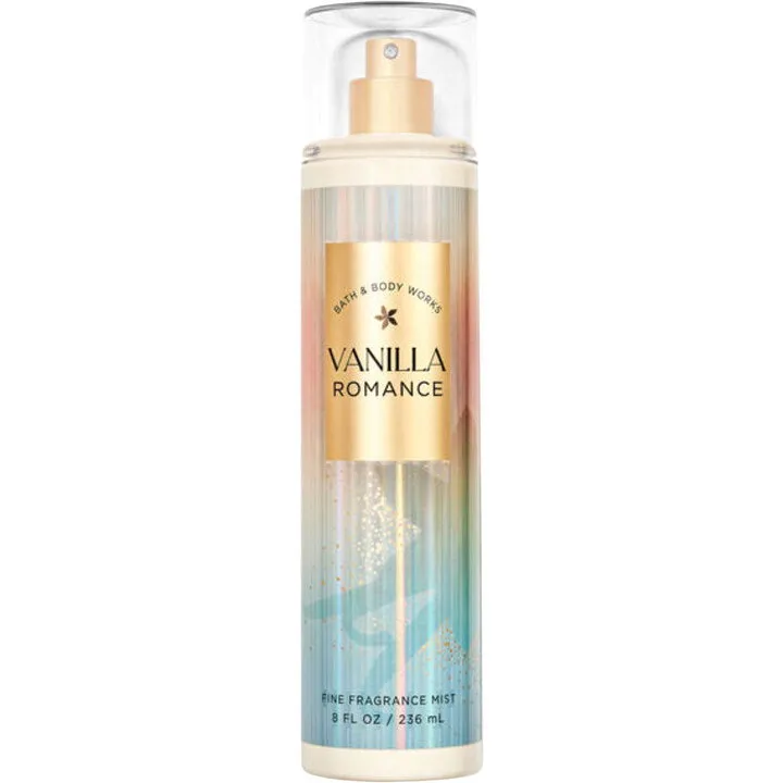 Bath & Body Works Vanilla Romance (Fragrance Mist) parfüm şişesi