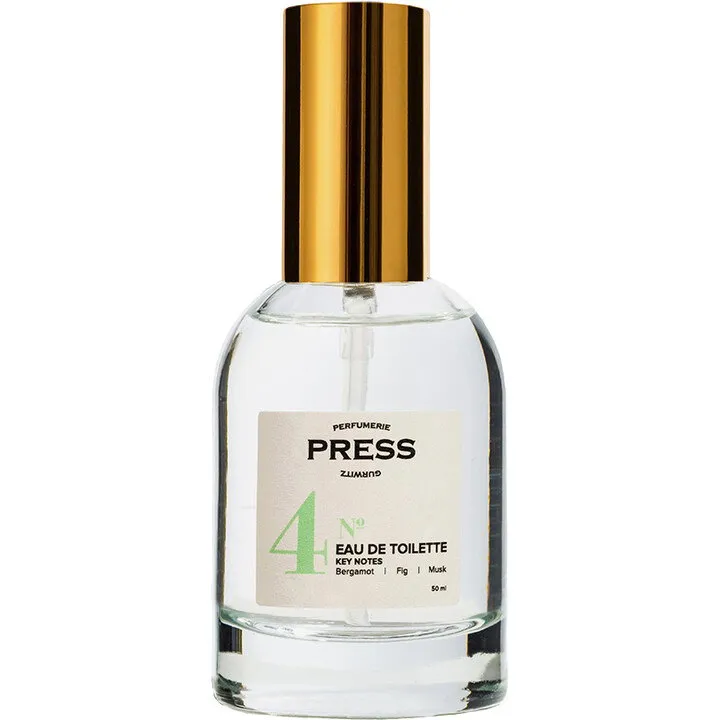 Press Gurwitz Perfumerie Eau de Parfum № 4 parfüm şişesi