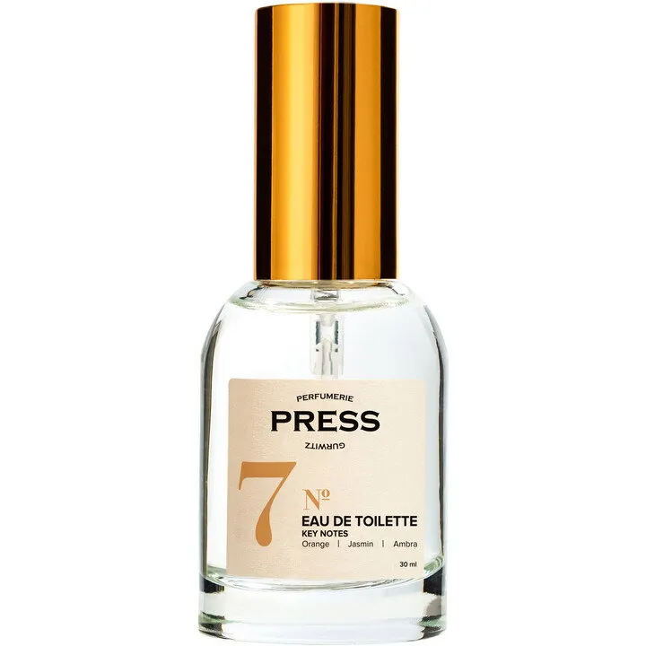 Press Gurwitz Perfumerie Eau de Parfum № 7 parfüm şişesi