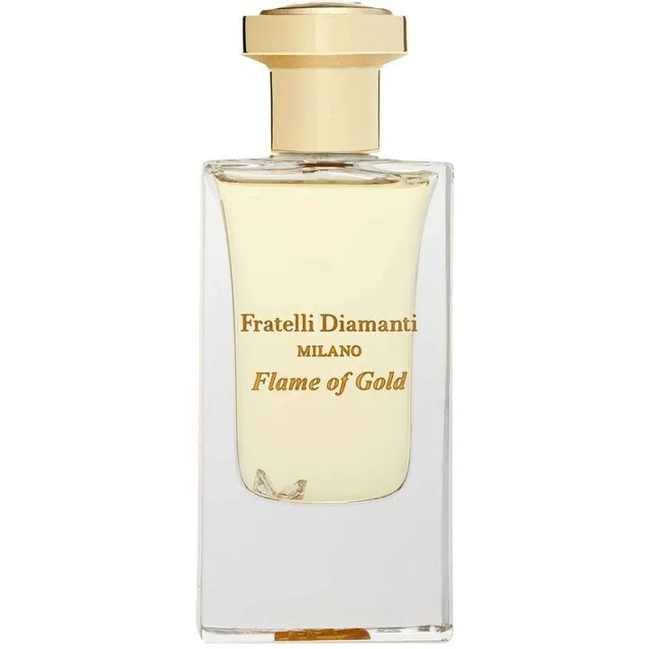 Fratelli Diamanti Flame of Gold perfume bottle