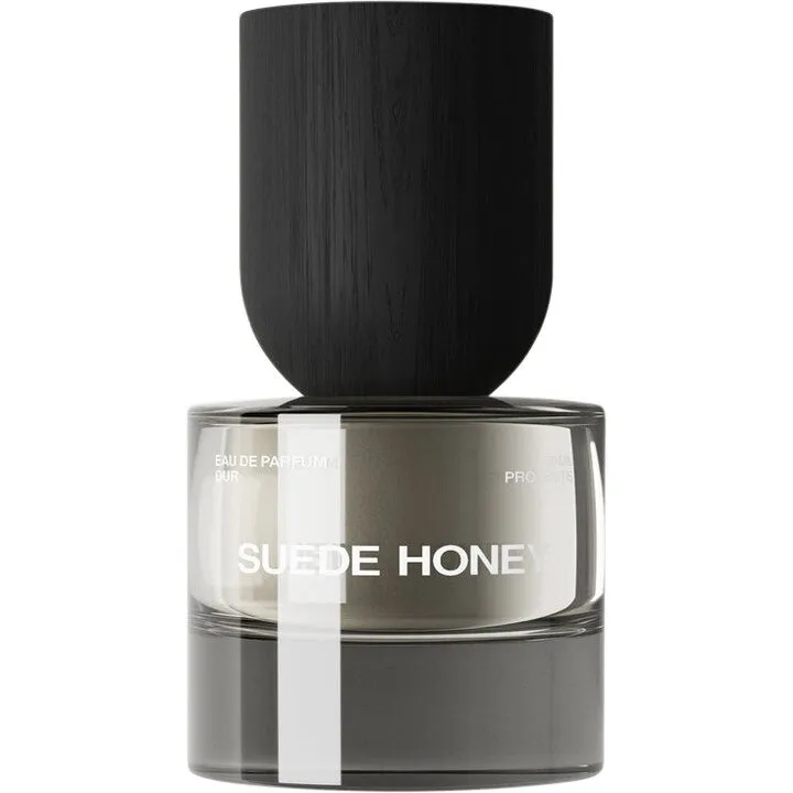 Our Projects Suede Honey perfume bottle