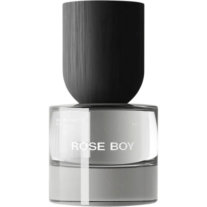 Our Projects Rose Boy perfume bottle