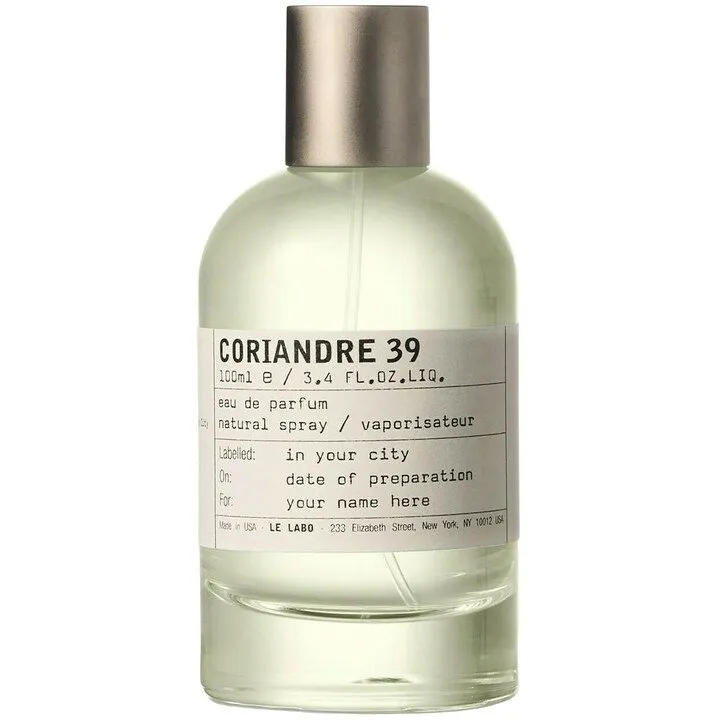 Le Labo Coriandre 39 parfüm şişesi