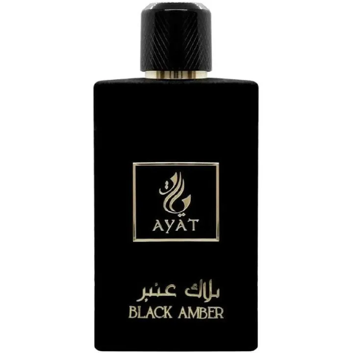 Ayat Black Amber / العنبر الأسود (Eau de Parfum) perfume bottle