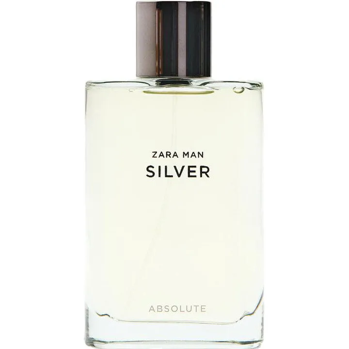 Zara Man Silver Absolute perfume bottle