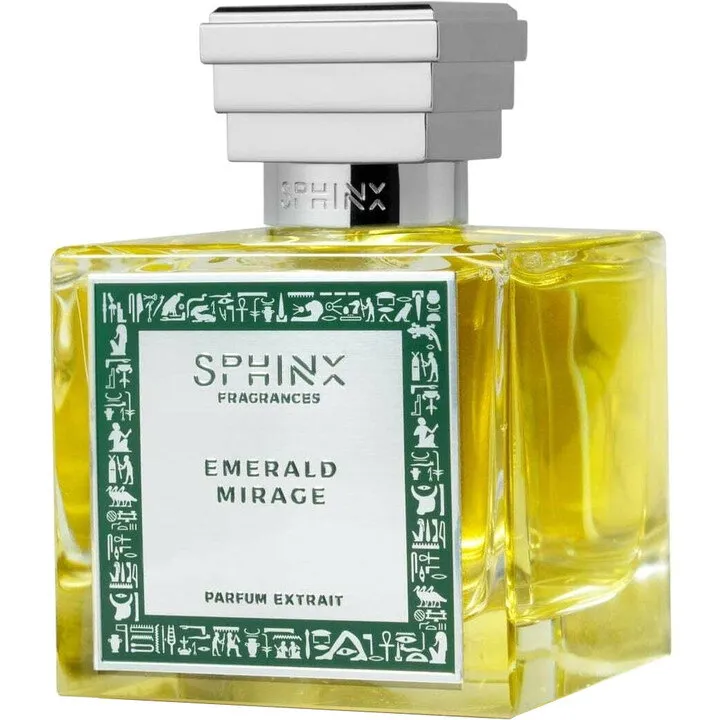 Sphinx Emerald Mirage perfume bottle