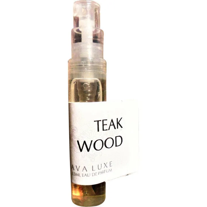 Ava Luxe Teak Wood perfume bottle