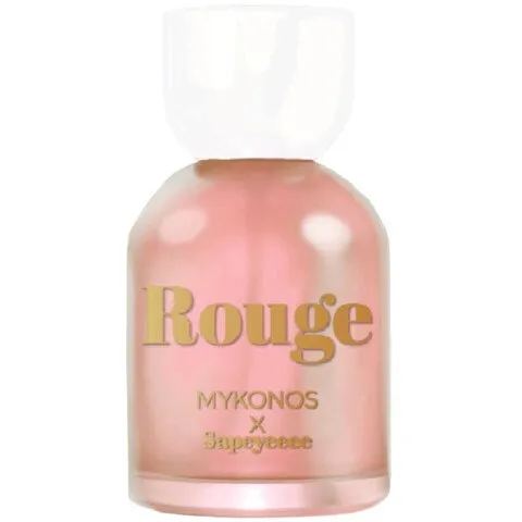 Mykonos x Sapeyeeee - Rouge parfüm şişesi