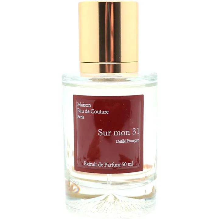 Maison Eau de Couture Sur mon 31 perfume bottle