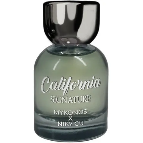 Mykonos x Niky Cu - California parfüm şişesi