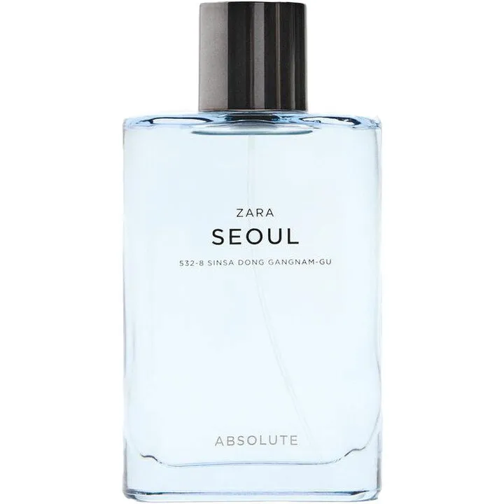 Zara Seoul 532-8 Sinsa Dong Gangnam-Gu Absolute perfume bottle