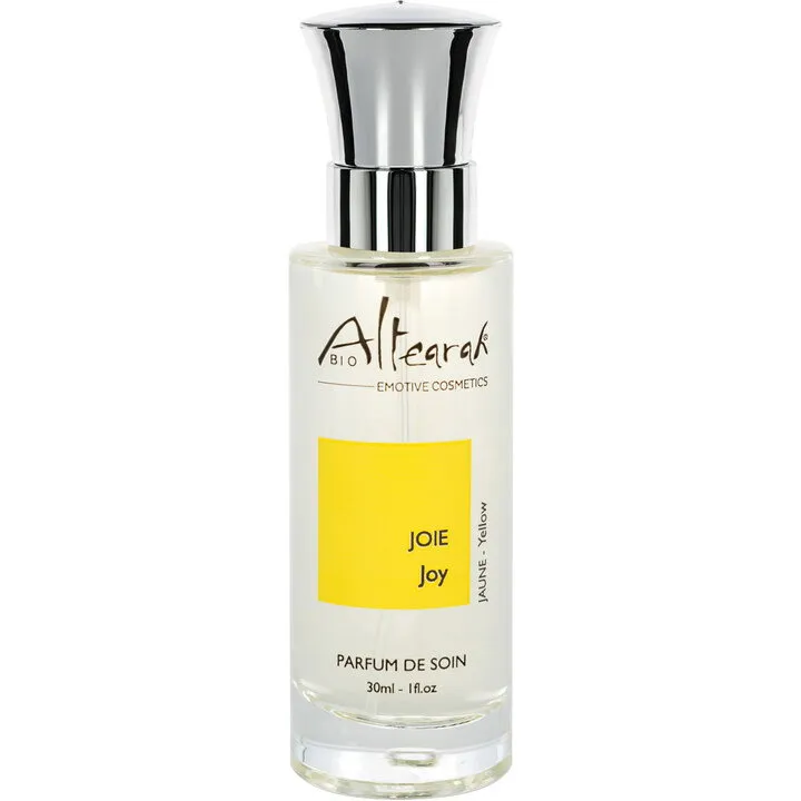 Altearah Bio Jaune / Yellow perfume bottle