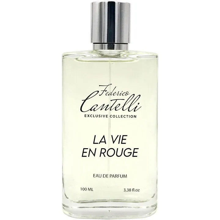 Federico Cantelli La Vie en Rouge perfume bottle