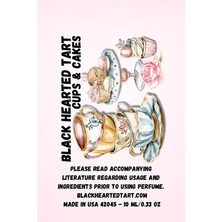 Black Hearted Tart Cups & Cakes parfüm şişesi