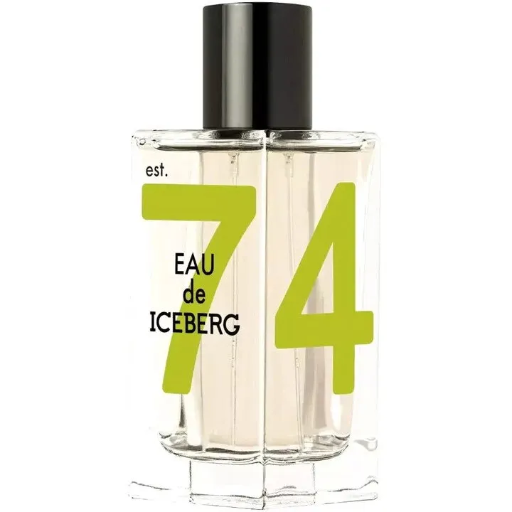 Iceberg Eau de Iceberg 74 Italian Bergamot perfume bottle