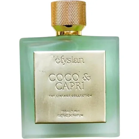 Elysian Coco & Capri parfüm şişesi