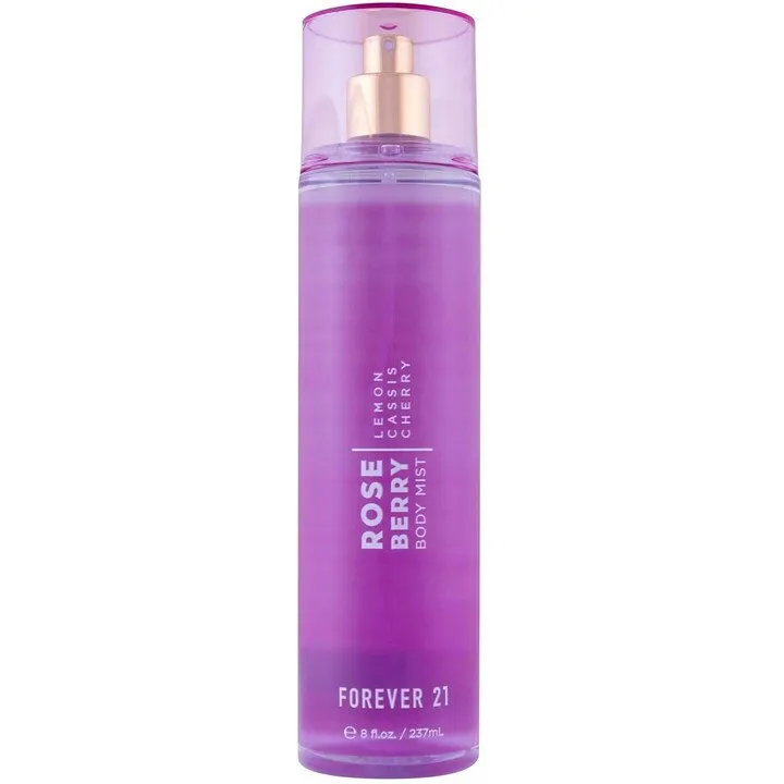 Forever 21 Rose Berry perfume bottle