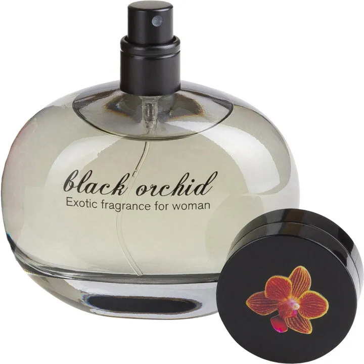 Bachs Black Orchid parfüm şişesi