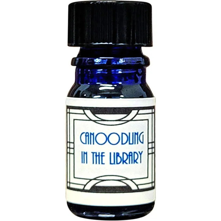 Nui Cobalt Designs Canoodling in the Library perfume bottle