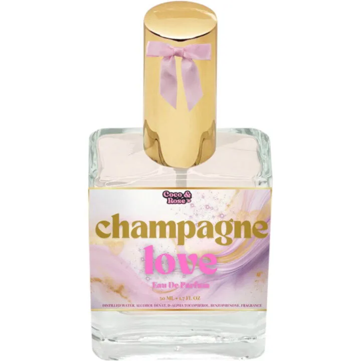 Coco & Rose Champagne Love parfüm şişesi