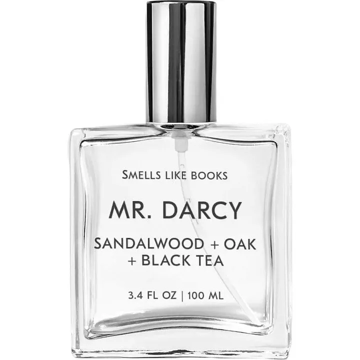 Smells Like Books Mr. Darcy perfume bottle