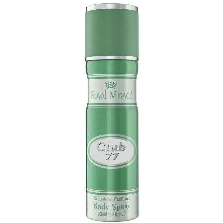 Royal Mirage Club 77 (Body Spray) parfüm şişesi