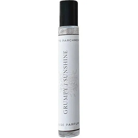 Pen to Parchment Grumpy/Sunshine perfume bottle